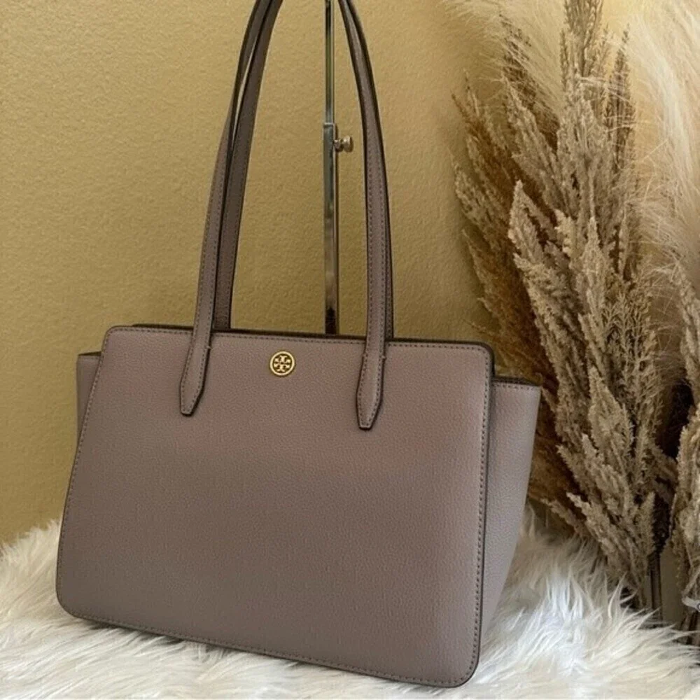 Tory Burch Robinson Small Pebbled Leather Tote bag